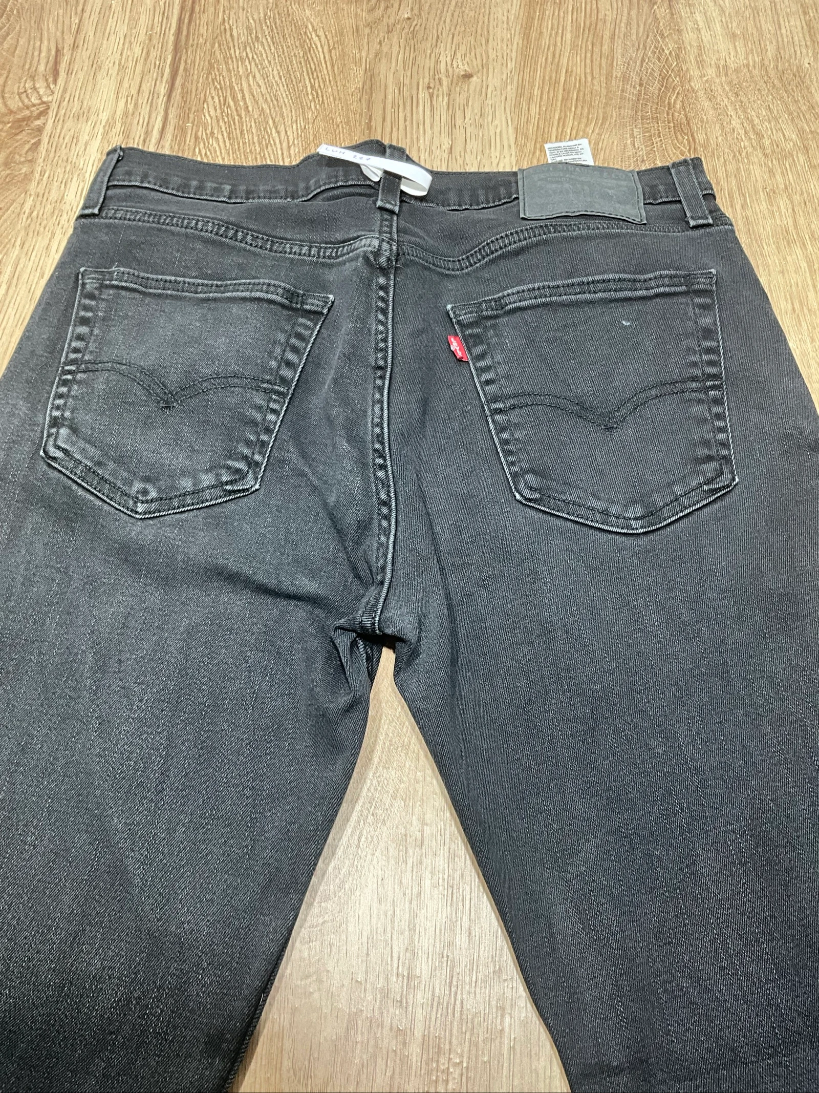 Levi's Slim W34 L32 Denim 99% Cotton Black Washed lvh 227 – photo 8